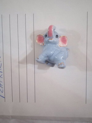 Elephant figure used without cracks or breaks