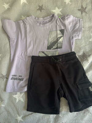 Gang kids' set like new, lilac, 5 years old