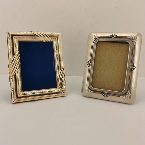 Brass frames used, set of 2, year 2000