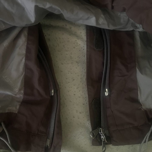 Everest coat jacket man, size L, brown