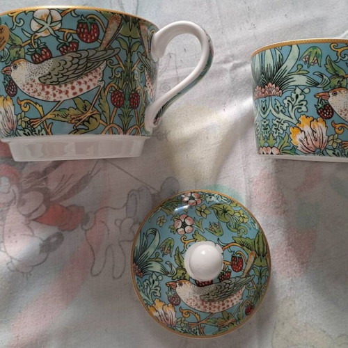 William Morris fine china tea for one new