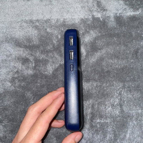Pawer bank used with flashlight and two USB ports in good condition