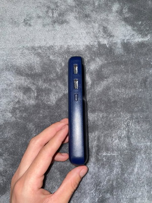 Pawer bank used with flashlight and two USB ports in good condition