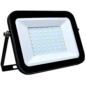Προβολέας LED SMD 100W Μαύρος 5-5500K Ψυχρό Lumen IP65