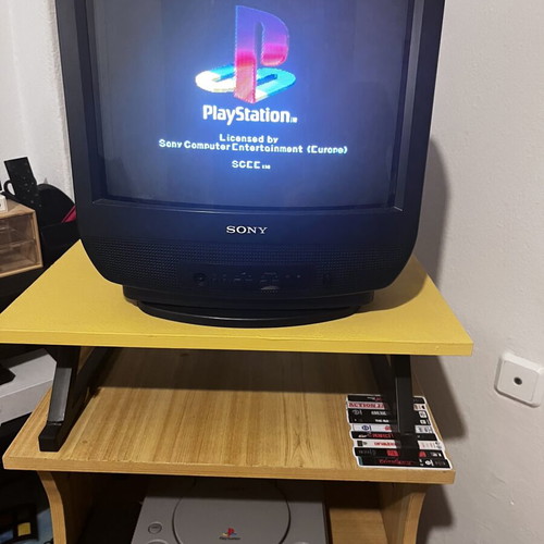 PlayStation 1 (PS1) Console PAL with Bitfunx HDMI and BlueRetro
