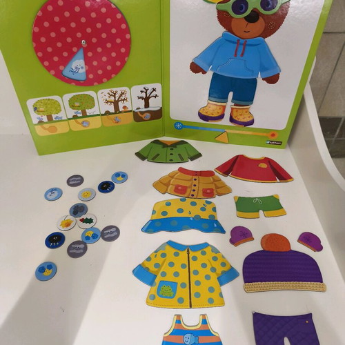 Multifunctional Interactive Magnetic Skill Development Board like new