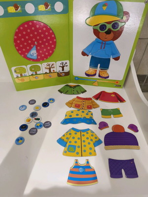 Multifunctional Interactive Magnetic Skill Development Board like new