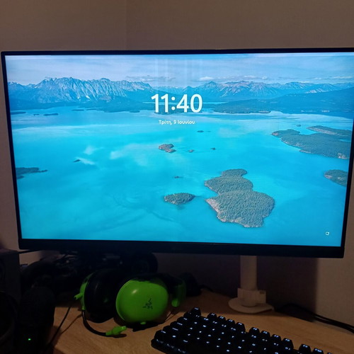 LG Ultragear 24" Gaming Monitor used with motherboard issue