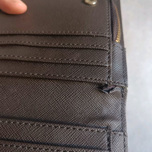 DKNY wallet like new in tan color