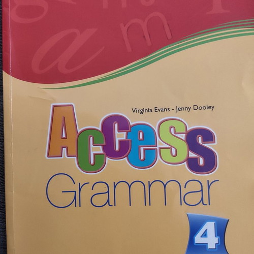 Access 4 English books used, with new Presentation Skills and Grammar
