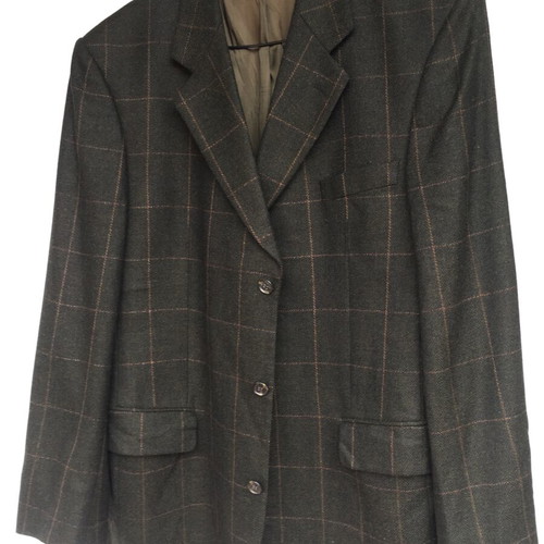 Blazer Odermark wool and cashmere blend XL like new, dark olive green