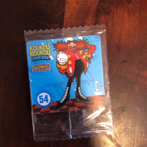 Koukouroukou Sonic Sticker Number 54 new