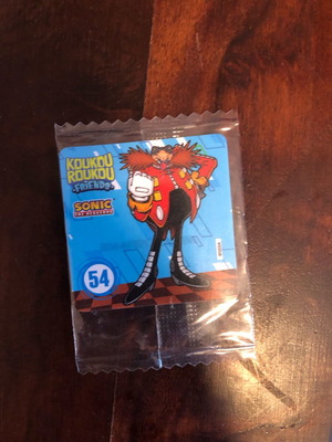 Koukouroukou Sonic Sticker Number 54 new