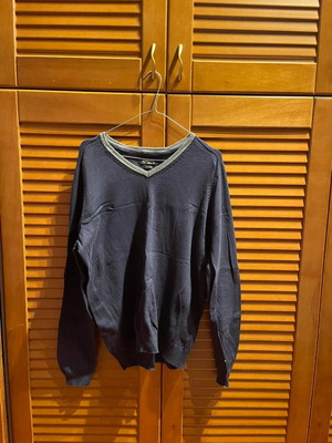 Springfield long-sleeve shirt blue like new, Large and Medium
