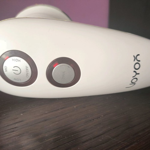 Voyor Massage Machine like new, rechargeable, wireless with 3 multifunctional heads