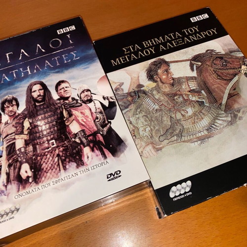 Bundle BBC History Great Commanders and Alexander the Great 12 DVD like new