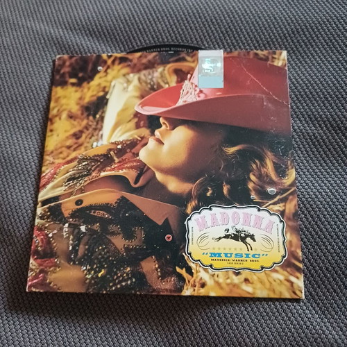 Madonna Music CD single 2 τραγουδιών, card sleeve, ποπ