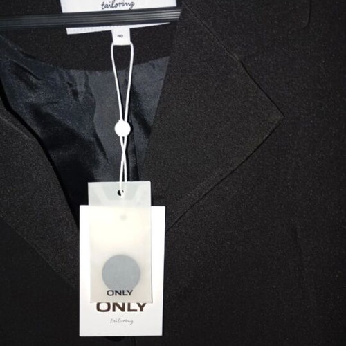 Crop blazer women's L black Only new
