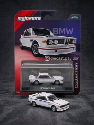 Majorette 1975 BMW 3.0 CSL νέο μοντέλο με θήκη