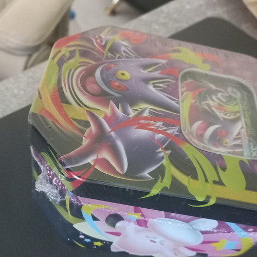Pokemon Tin Mega Gengar EX new, sealed with promo card and boosters
