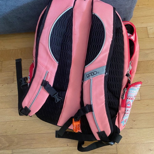 Polo school backpack lightly used, spacious
