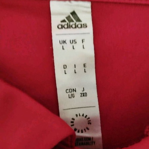 Casertana FC polo shirt, Adidas, size L, short sleeves