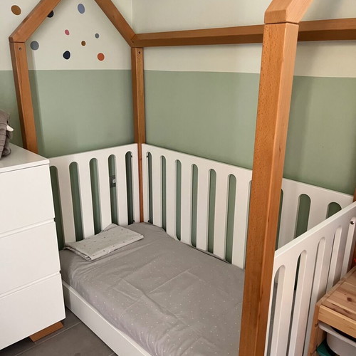 Casa Baby La Maison Convertible Baby Cot with Greco Strom Mattress like new