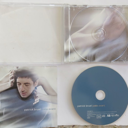 Patrick Bruel Juste Avant CD used, French pop songs 1999