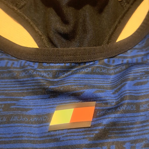 Tommy Hilfiger sports bra new, size M, black and blue