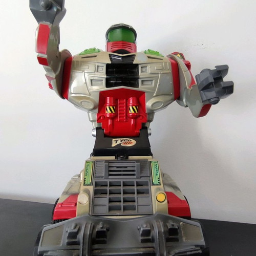 Tyco RC vintage robot used, large size 2002 Mattel