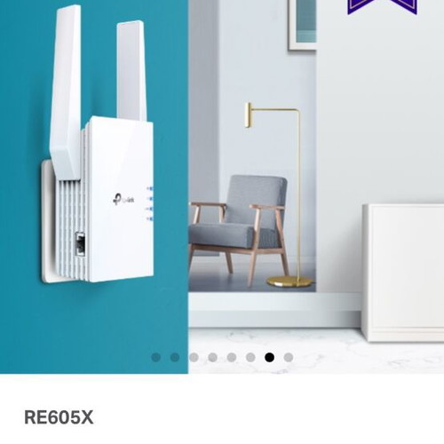 Tp Link RE605X Wi-Fi 6 Extender like new