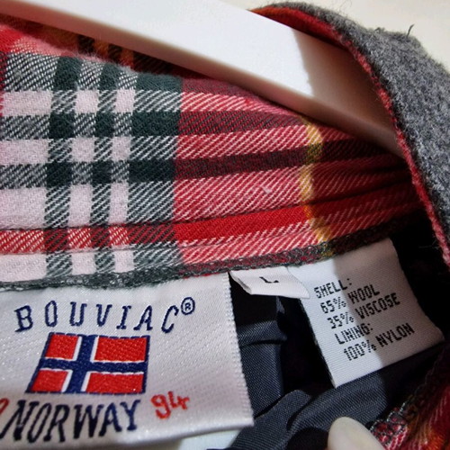 Wool Pants limited edition Boviac Norway gray size L