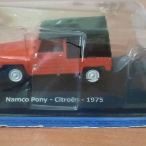 Namca Pony Citroen 1975 collectible miniature scale 1:43 new