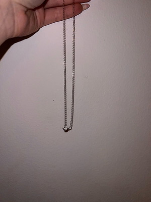 Svarovski silver diamond necklace like new