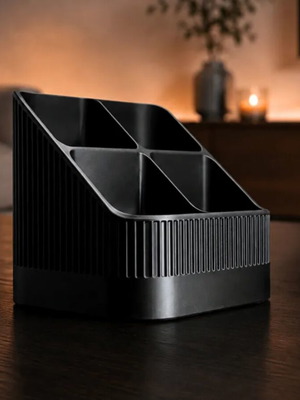 Remote Control Organizer Stand, black