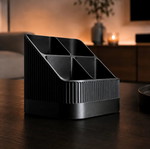 Remote Control Organizer Stand, black