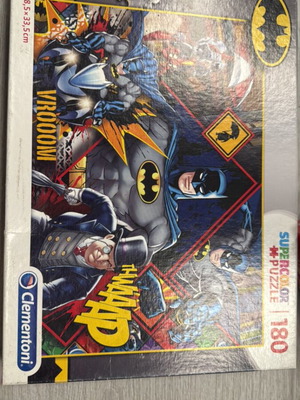 Batman Puzzle 180 Pieces used, complete Clementoni