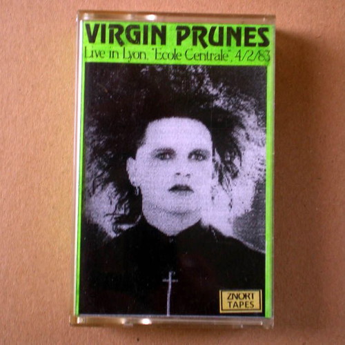 Virgin Prunes rare cassette (C46) used, Lyon concert '83