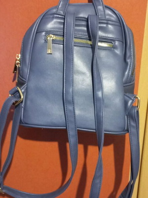 Modissimo blue navy backpack bag like new