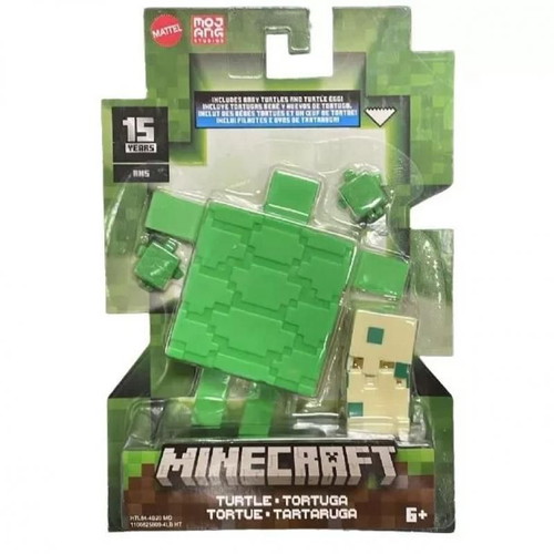 Minecraft Biome Builds 8cm Turtle new, factory sealed