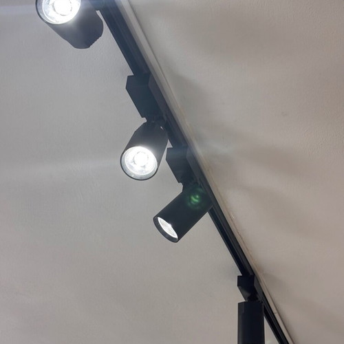 Spotlight rail LED black 40W 4000K pack of 3, new