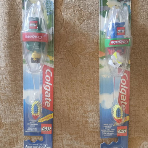 LEGO Colgate Extra Soft toothbrushes, 2 pieces, 2002