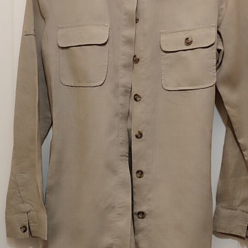 Naf Naf women's linen safari jacket like new, beige, size L
