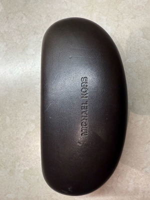 Michael Kors sunglasses case like new, brown