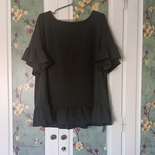 Emery Rose black blouse Shein new, plus size