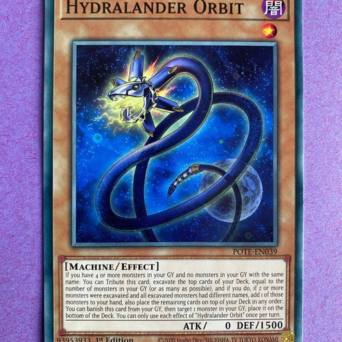 Yu-Gi-Oh! Card Hydralander Orbit 1st Edition Near Mint