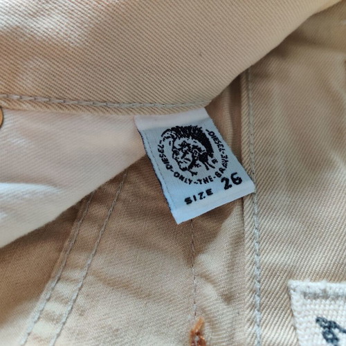 Diesel Cochise vintage jeans καινούργιο, μέγεθος W26, μπεζ