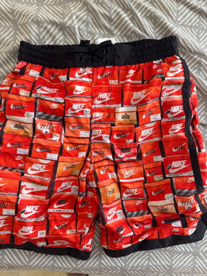 Nike swimwear like new for boys, red and black