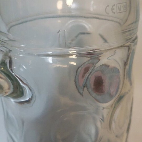 Paulaner beer glasses 1L set of two like new