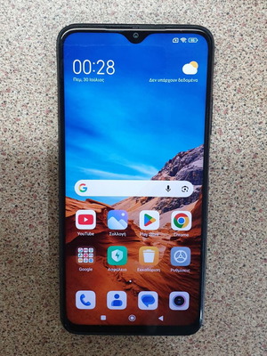 Xiaomi Redmi 9T 128GB 4+2GB used, 6000mAh battery, NFC